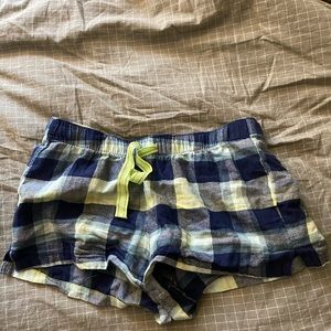 Women’s Plaid Pajama Shorts